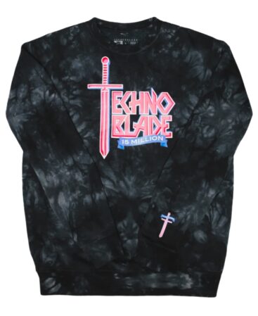 Technoblade15 MILLION Subs Tie Dye Pullover Sweatshirt