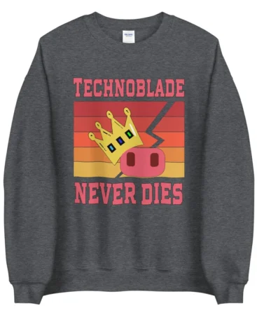 Technoblade never dies Sweatshirt Retro style