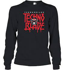 Technoblade Log Black sweatshirt