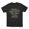 Self Defense Unisex T Shirt Black
